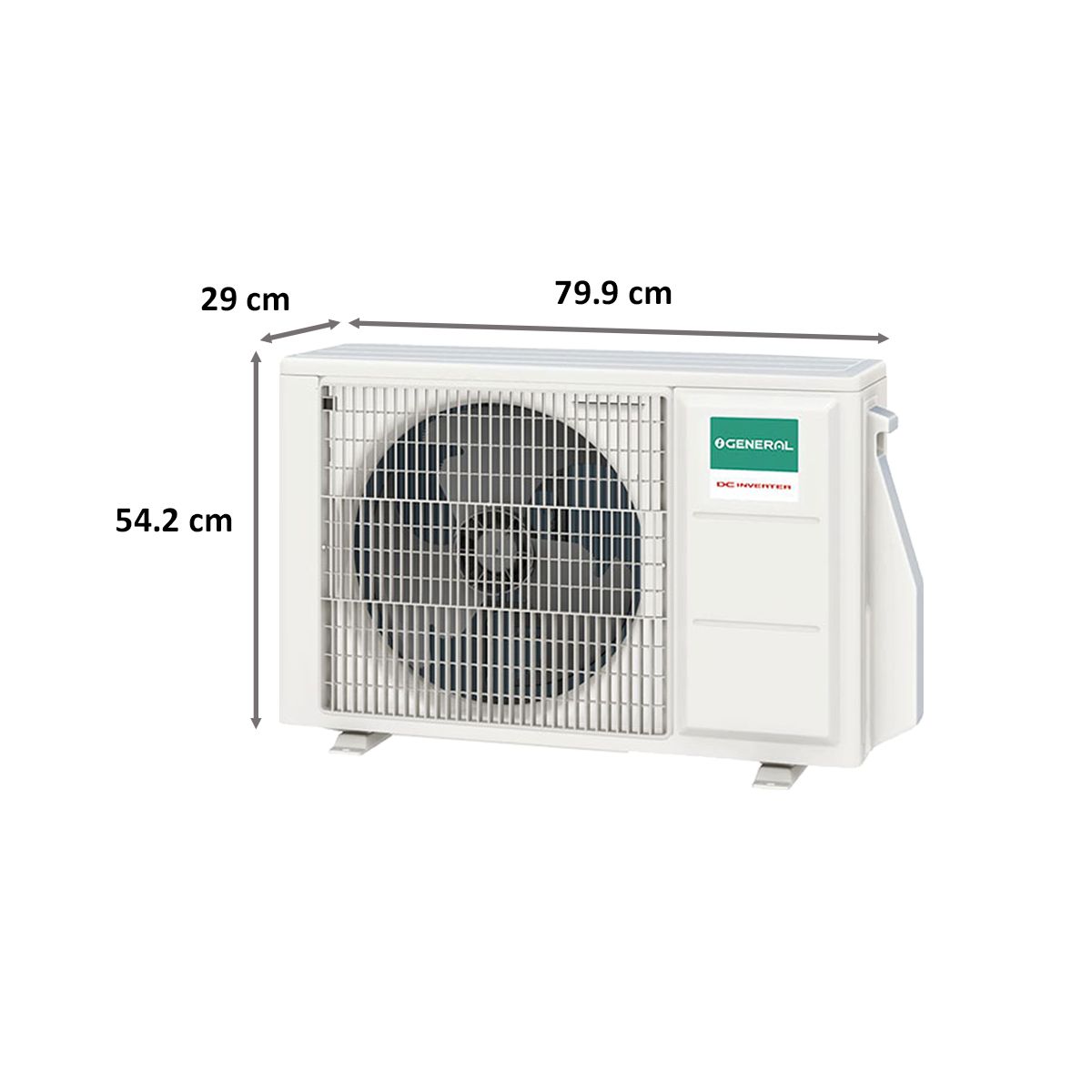 Buy O General 1.5 Ton 5 Star Inverter Split AC (2019 Model, Copper ...